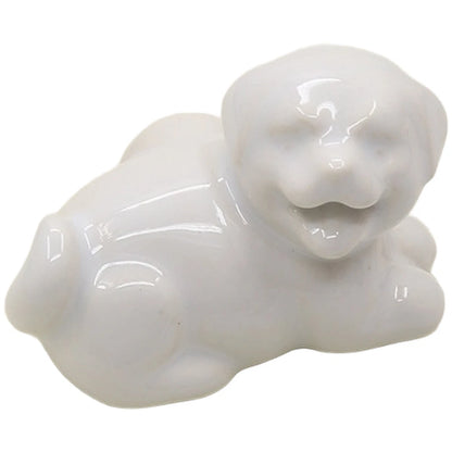 Patterned Cabinet Pull for Puppy (Fired Clay)