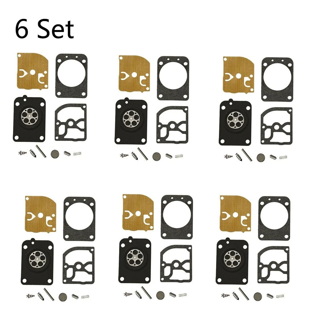 Set of 6 Carburetor Repair Kits for Stihl TS410 TS420 ZAMA RB-151