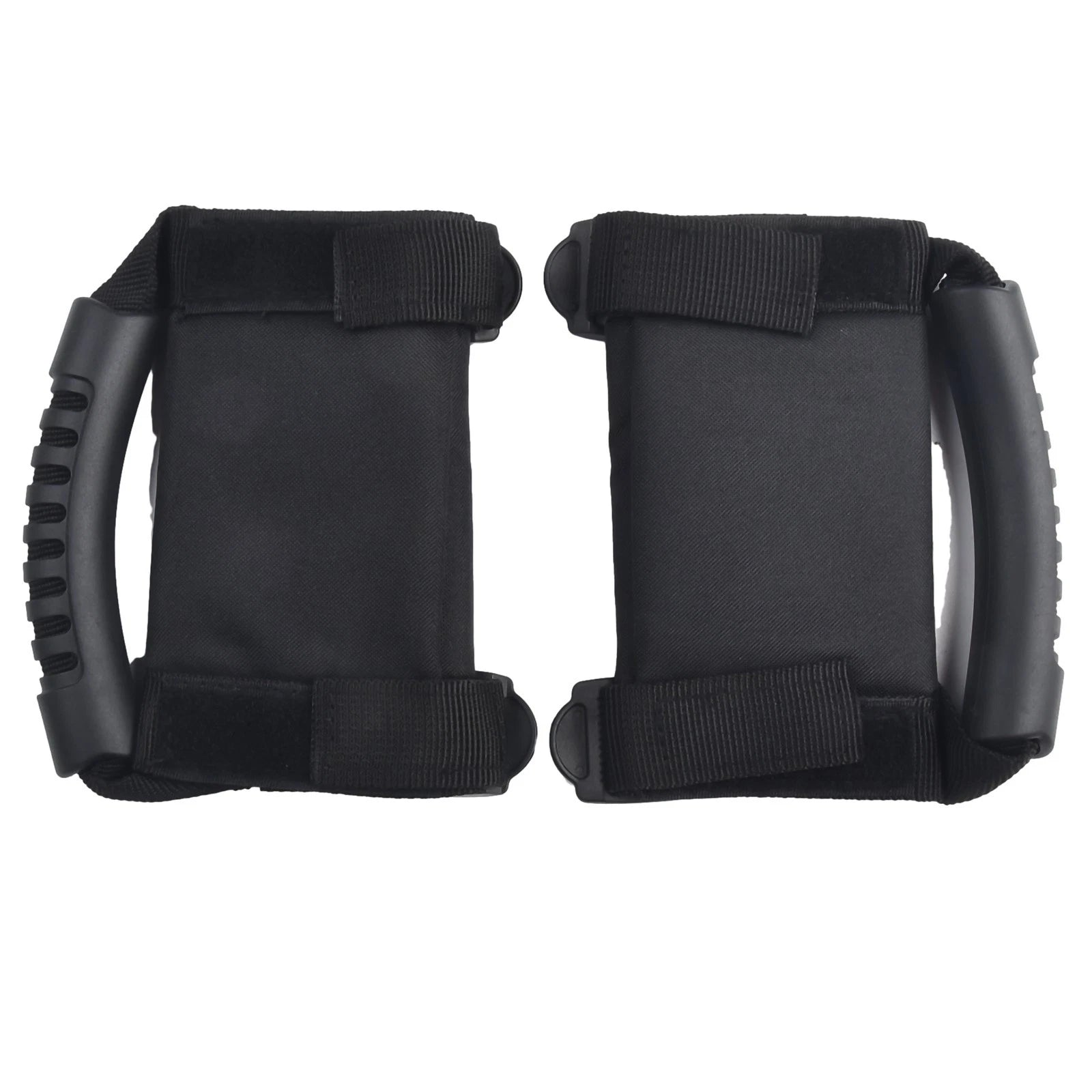 2X Adjustable Grab Handle for ATV UTV Roll Cages (Black)