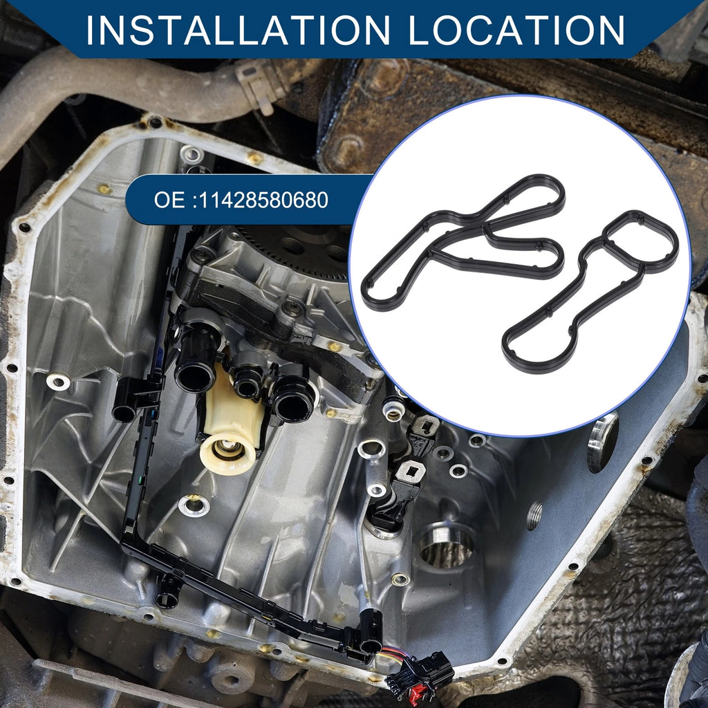 Engine Oil Filter Housing Gasket Replacement for BMW X3 (2015–2017)