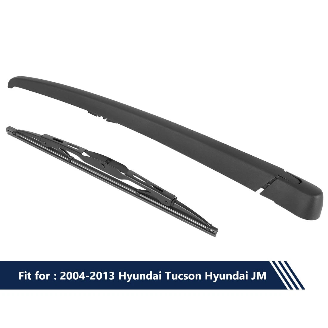 Rear Wiper Blade Arm Set 305mm Replacement for Hyundai Tucson JM (2004–2013)