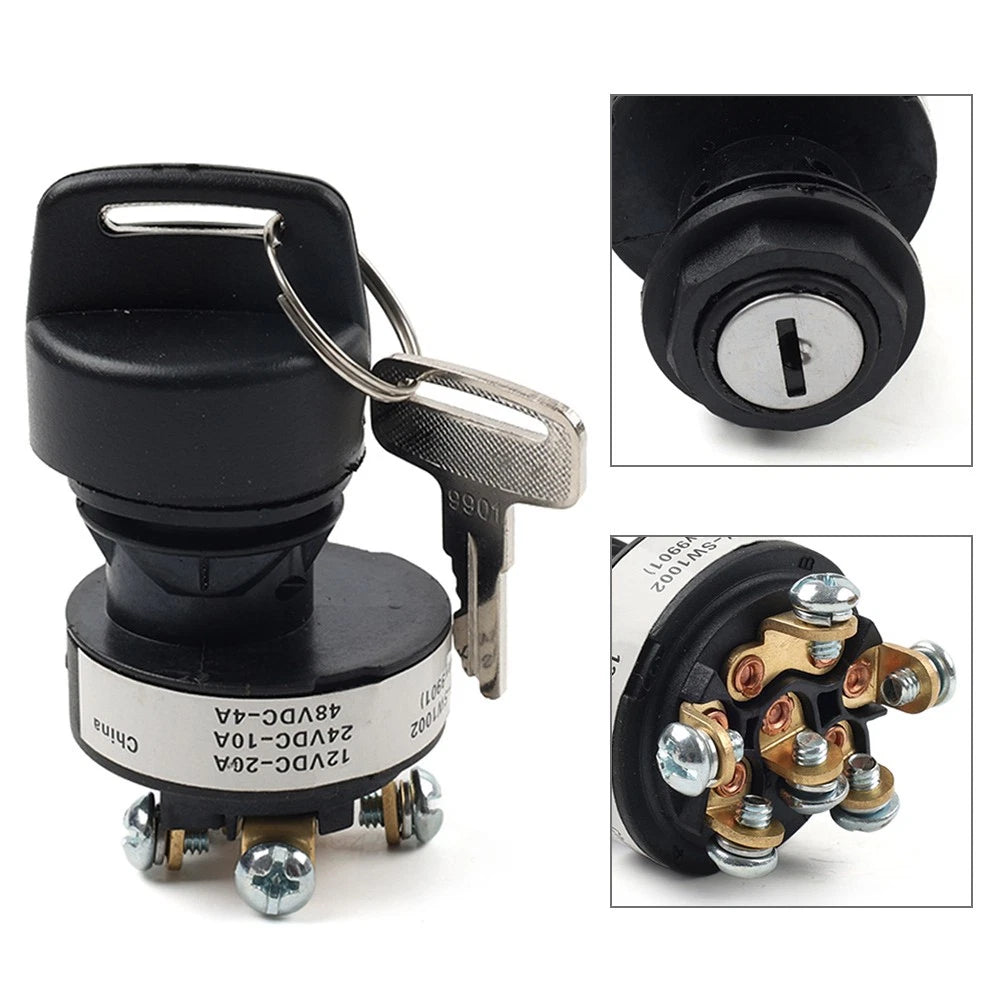 Ignition Switch #4360469 With 9901 Keys For JLG 1930ES 3246ES 2630ES 400RTS 400S