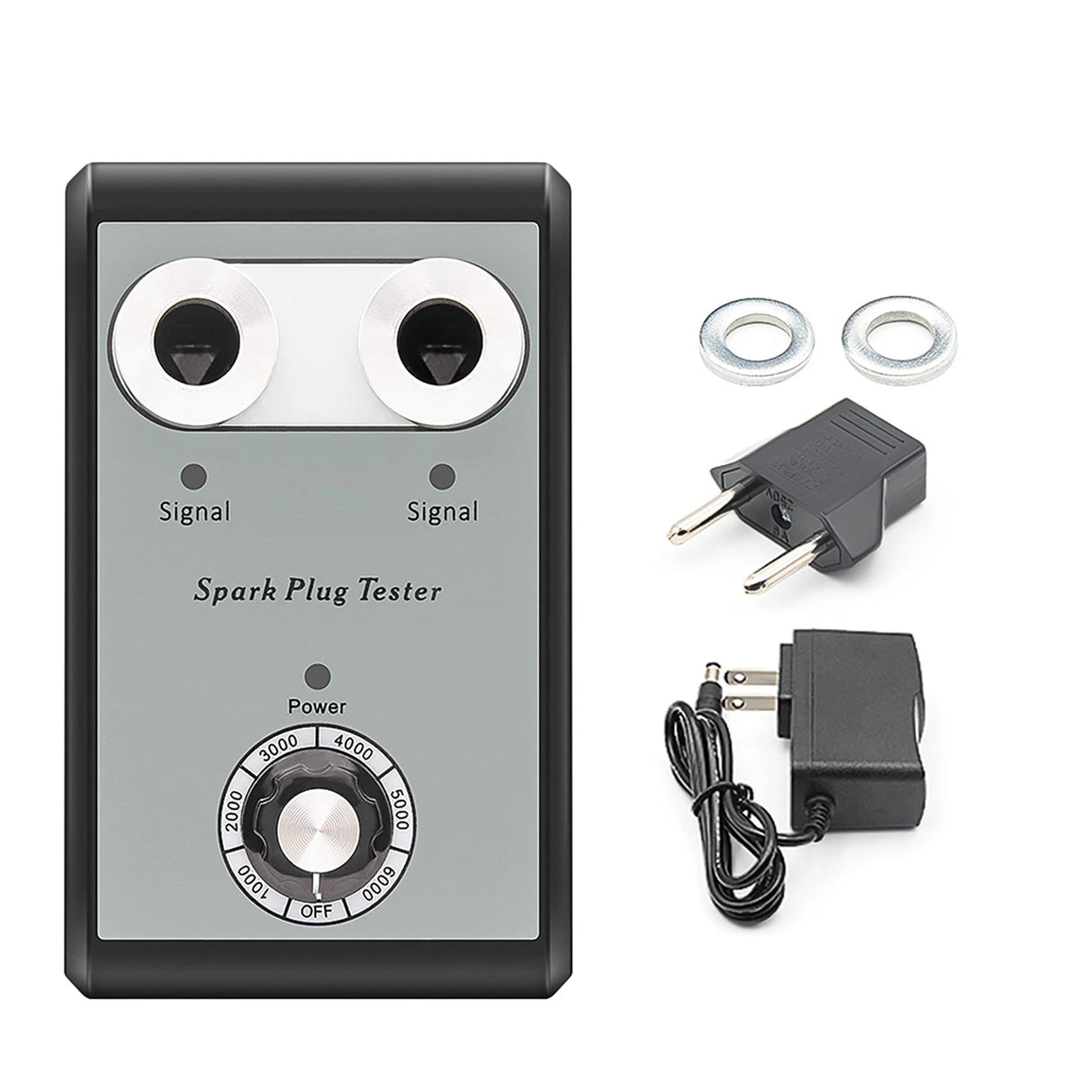 Dual Plug Spark Plug Tester for Gasoline Engines (12V)
