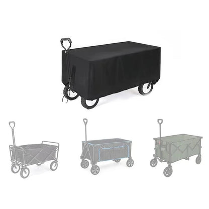 Protective Handcart Cover for Garden Wagon (Waterproof, Outdoor Use)