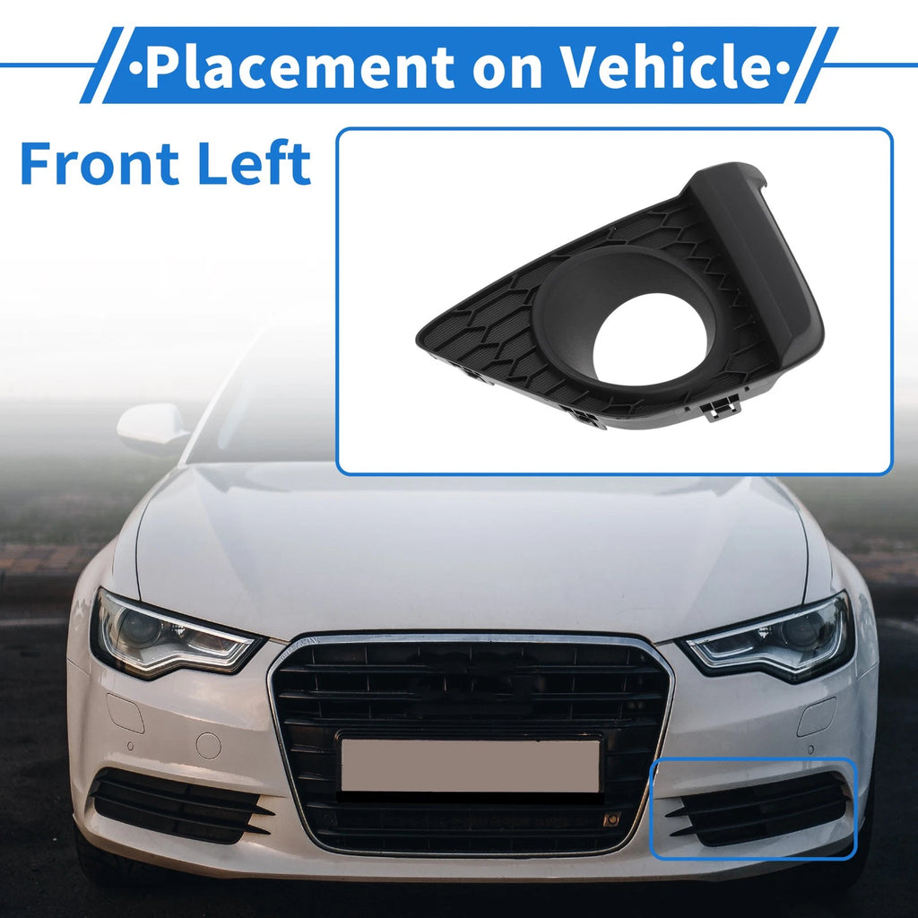 Front Left Fog Light Grill Replacement for Honda Fit 2015–2017