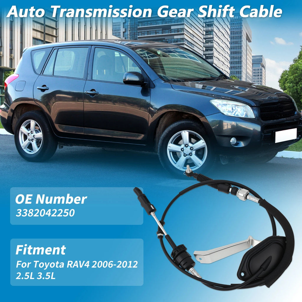 Automatic Transmission Shift Cable Replacement for Toyota RAV4 2006–2012