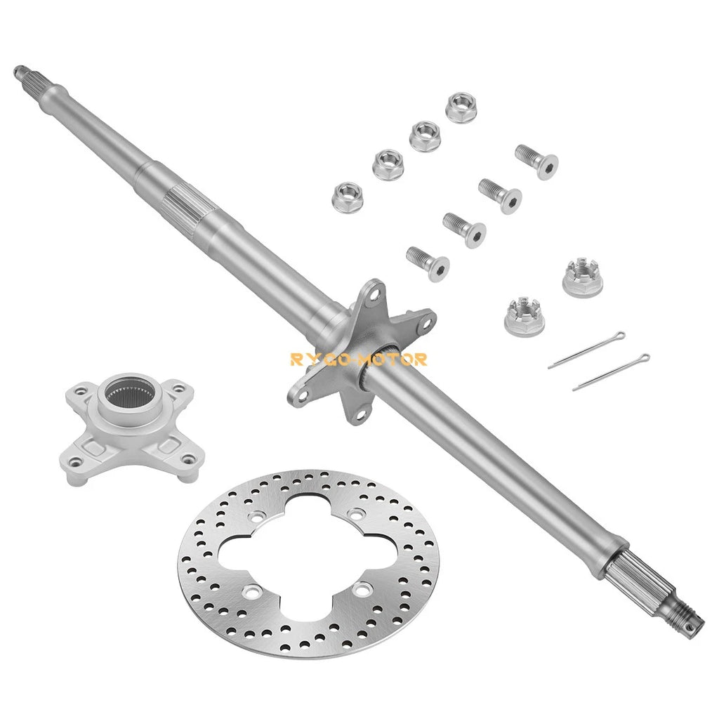 Rear Axle Shaft with Rotor Hub for Honda TRX400EX Sportrax 400 (1999–2008)