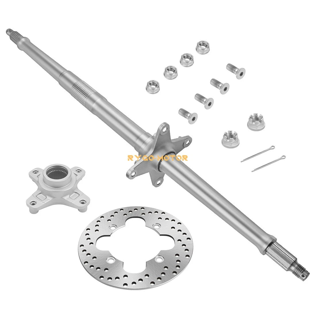 Rear Axle Shaft with Rotor Hub for Honda TRX400EX Sportrax 400 (1999–2008)