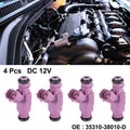 Fuel Injector Set 4Pcs Replacement for Hyundai Sonata Santa Fe (1999–2005)