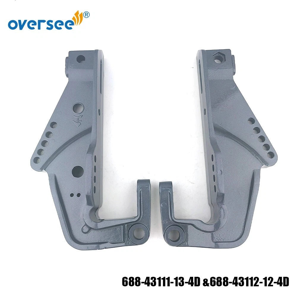 Bracket Kit 688-43111-13-4D & 688-43112-12-4D for Yamaha Outboard (60-90HP)