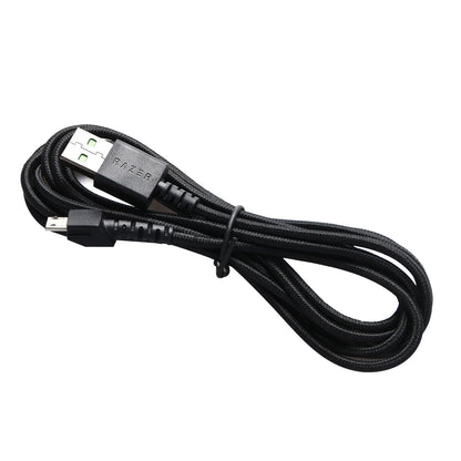 2m Micro USB Charging Cable for Razer Mamba Wireless Mouse (2015–2023)