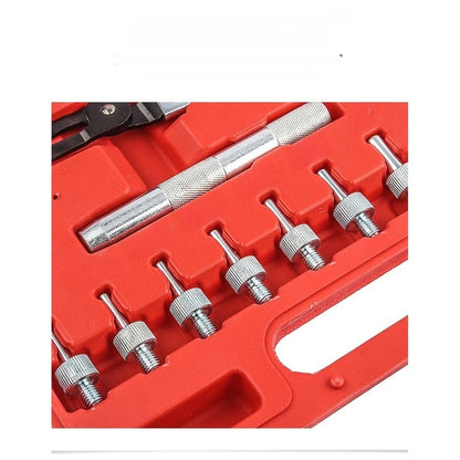 11pc Valve Spring Compressor with 7 Adapters for Auto Shops
