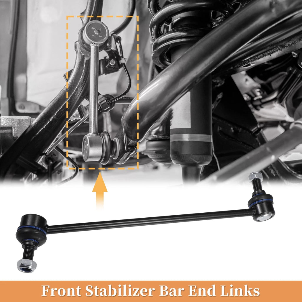 2pc Front Stabilizer Sway Bar Link Replacement for BMW 528i (2011–2016)