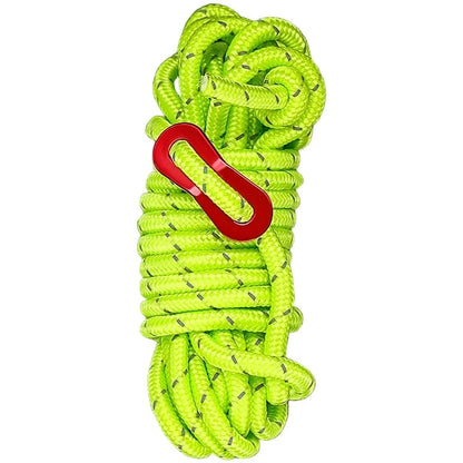 6pcs 6mm Reflective Rope for Camping Tents and Outdoor Use