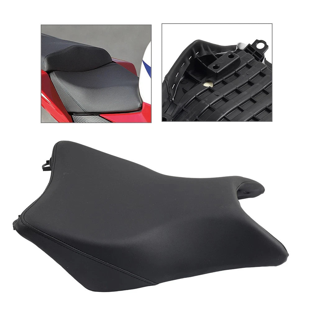Front PU Black Driver Seat for Honda CBR300R (2015–2022)