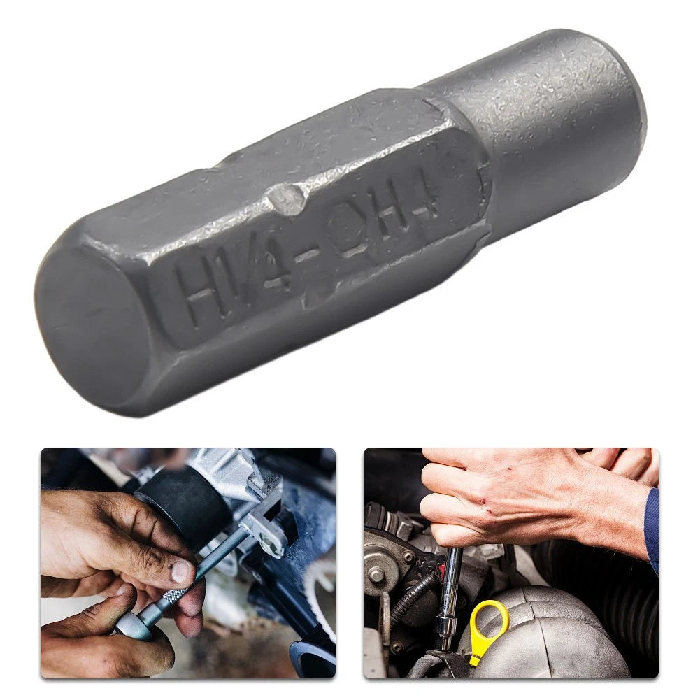 Screwdriver Adapter Converter Precision Bit Holder 6.35mm for Workshop Equipment