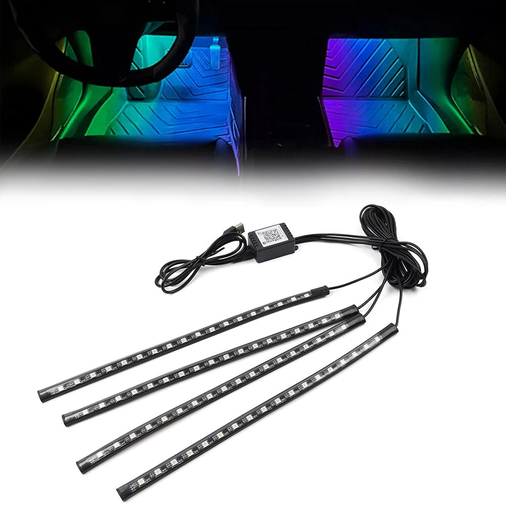 RGB Music Voice Control Floor Atmosphere Light for Universal Use