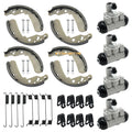 Brake Wheel Cylinder & Brake Shoes Kit for Kawasaki UTV KAF400 Mule (2005–2010)