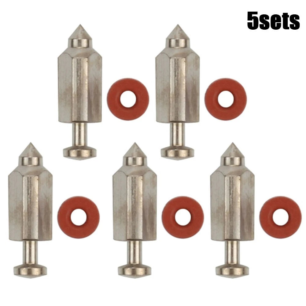Carburetor Kit Set of 5 Float Valve Needles for unspecified models