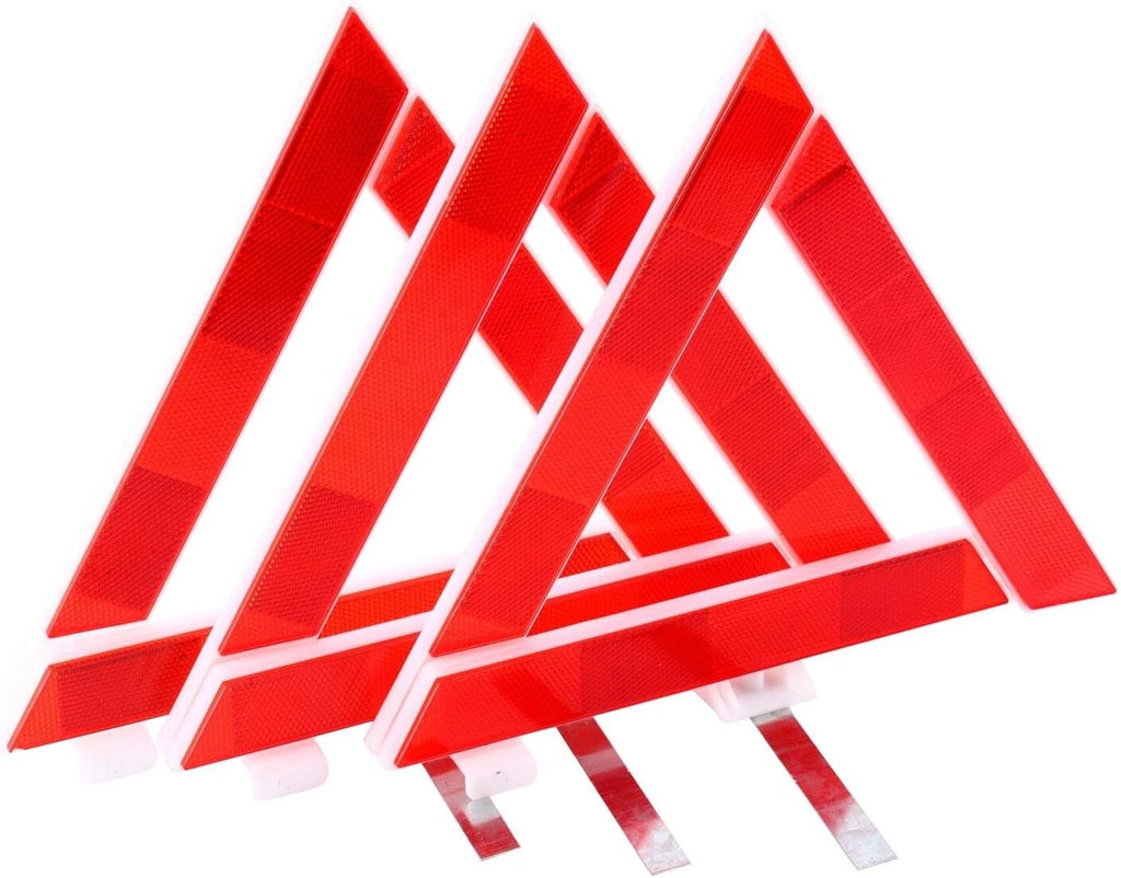 3Pcs Warning Triangles Reflector for Vehicle
