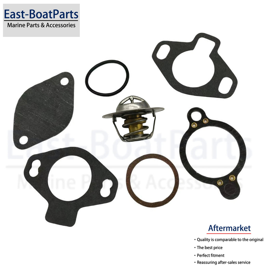 140°F Thermostat Kit for Mercruiser 350 454 502 MAG ALPHA BRAVO (807252Q4)