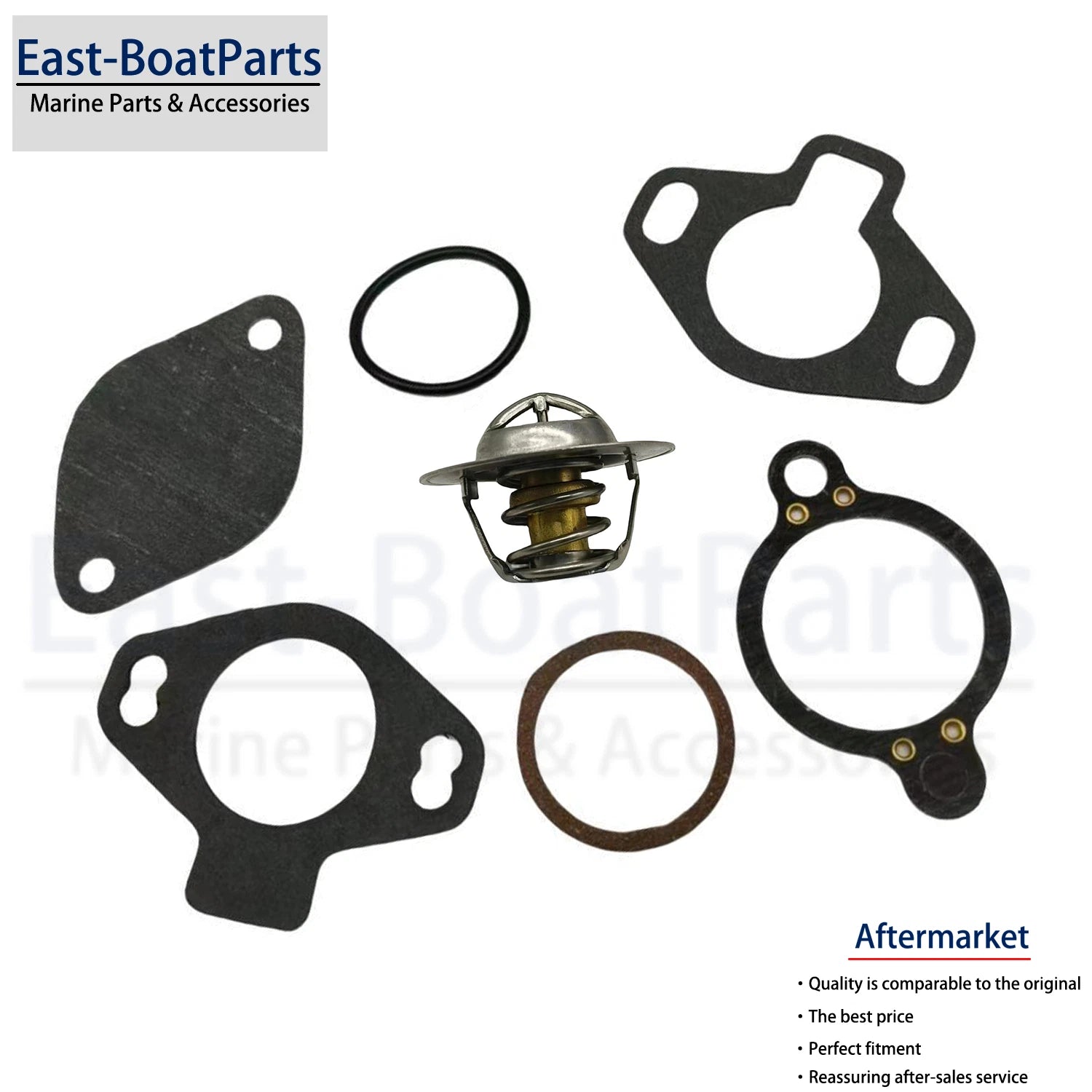 140°F Thermostat Kit for Mercruiser 350 454 502 MAG ALPHA BRAVO (807252Q4)