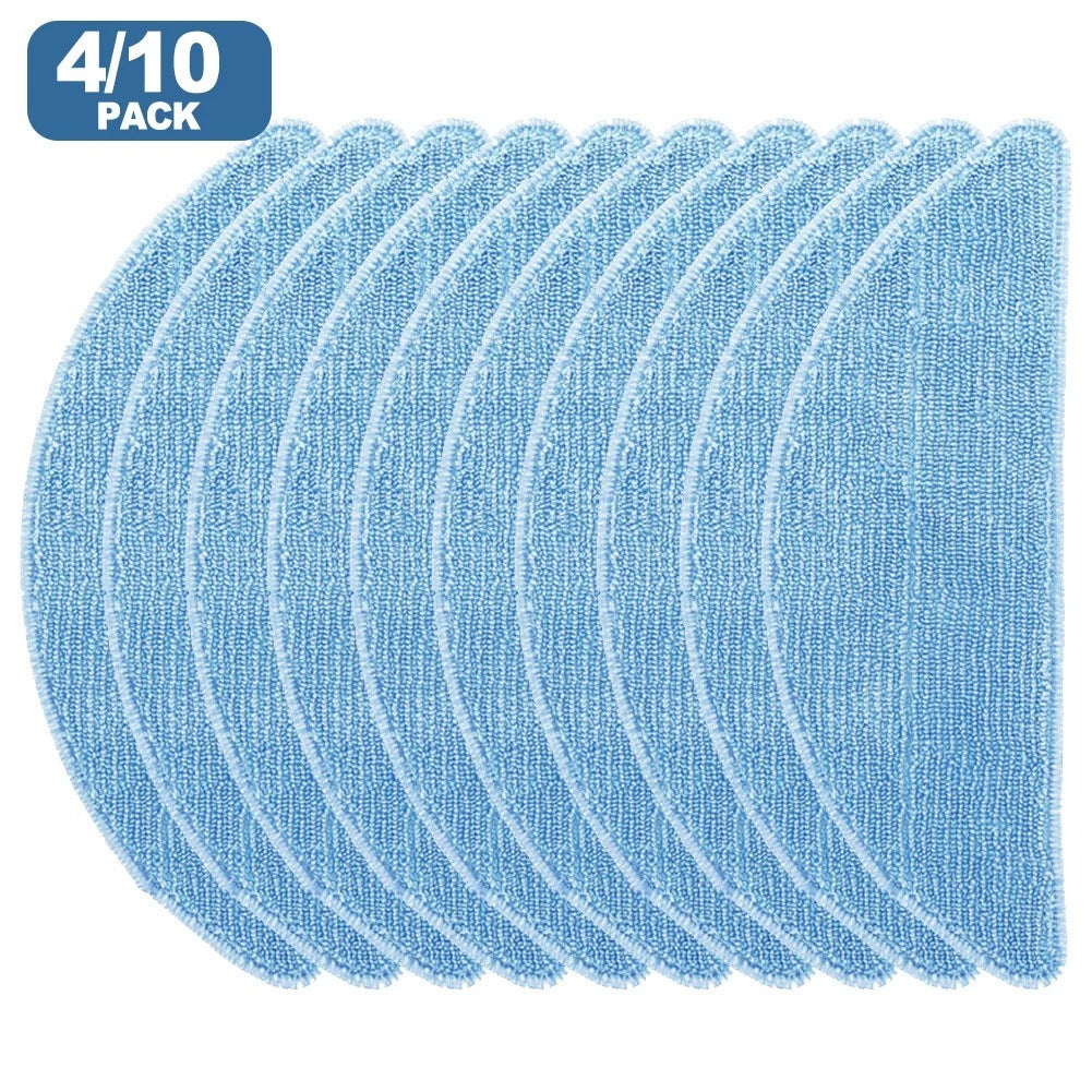 4 Pack Mop Cloths for Neatsvor M50 Robot Vacuum Cleaner