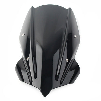 Front Windscreen Deflector for Kawasaki Z400 (2019–2021) Black