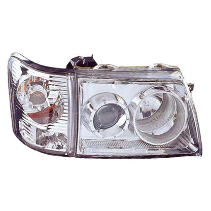Set of 2 Altezza Headlights & Corner Lights for Toyota Hilux (2001–2005)