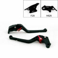 Long Brake Clutch Levers for Honda CBR929RR (2000–2001) Black T9
