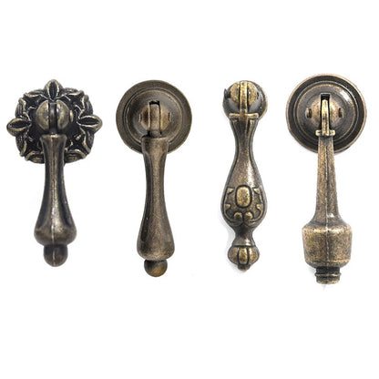 2/5/10Pcs Vintage Furniture Door Pull Handle Cupboard Drawer Knob Cabinet Pulls
