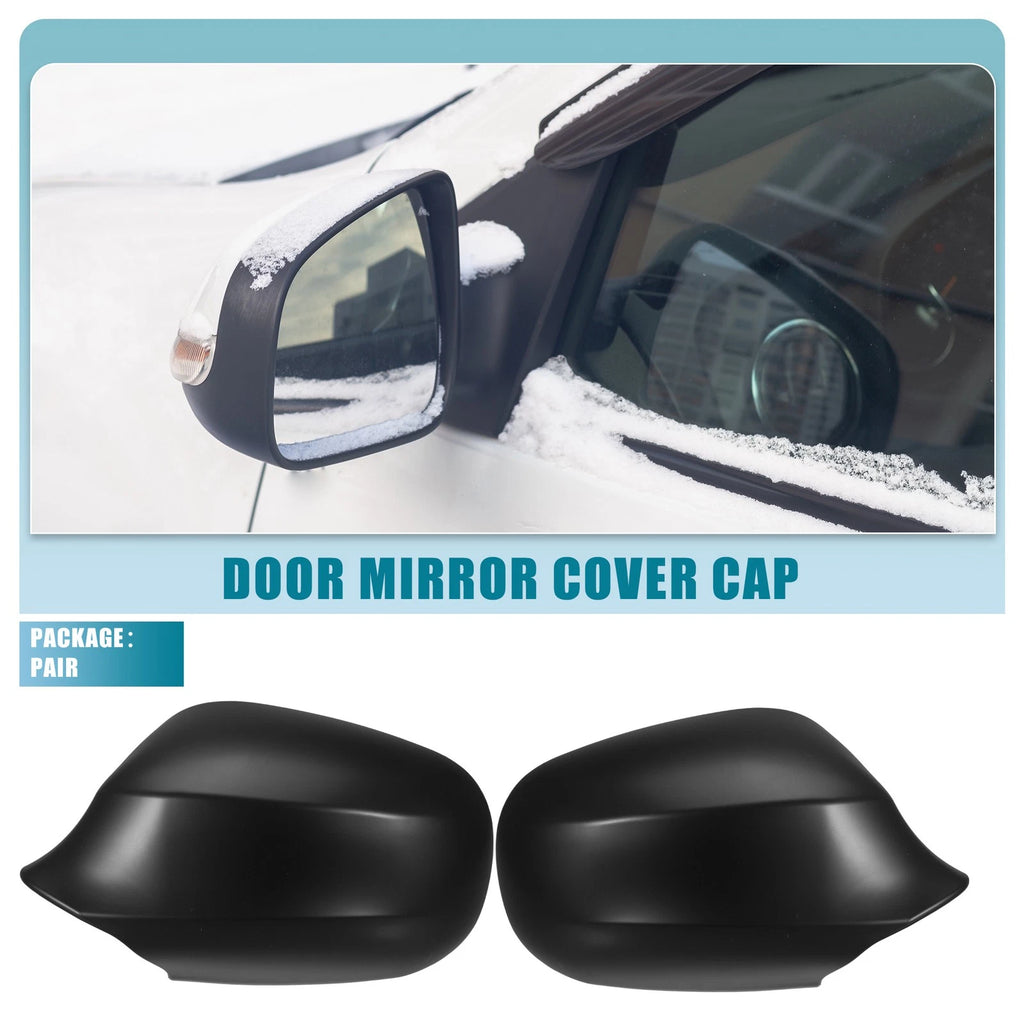 Rearview Mirror Cover Cap Pair Replacement for BMW 1 Series E81 (2005–2009)