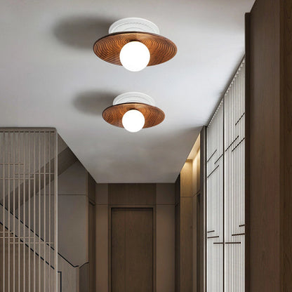 33cm PU Ceiling Medallion Cover for Interior Lighting Solutions