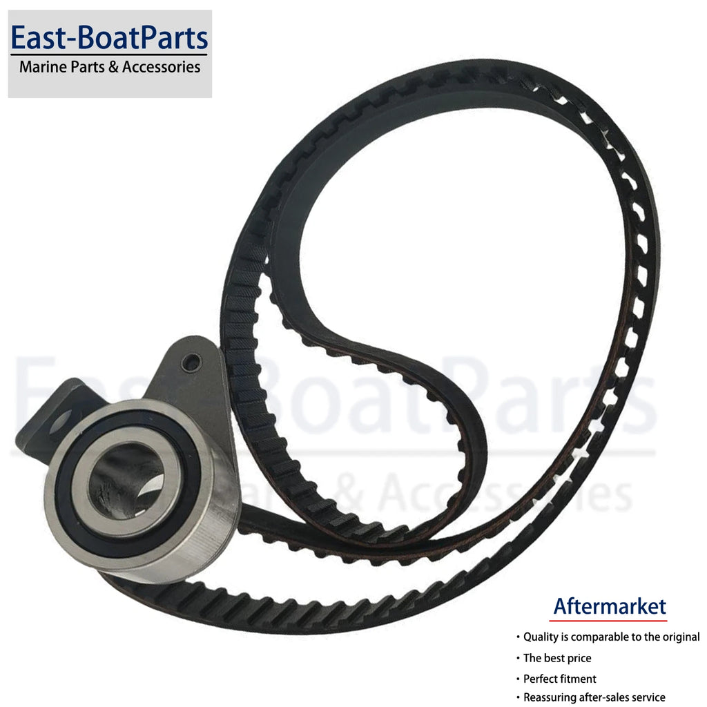 Timing Belt & Tensioner Kit for Volvo Penta AQ120 AQ125 AQ131 AQ140 AQ145 (1970–1990)