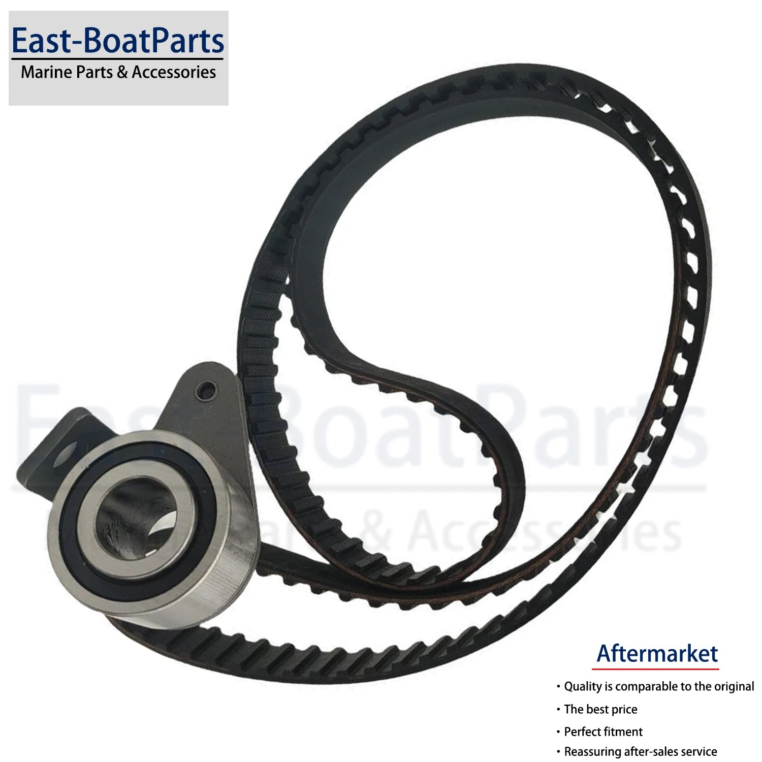 Timing Belt & Tensioner Kit for Volvo Penta AQ120 AQ125 AQ131 AQ140 AQ145 (1970–1990)