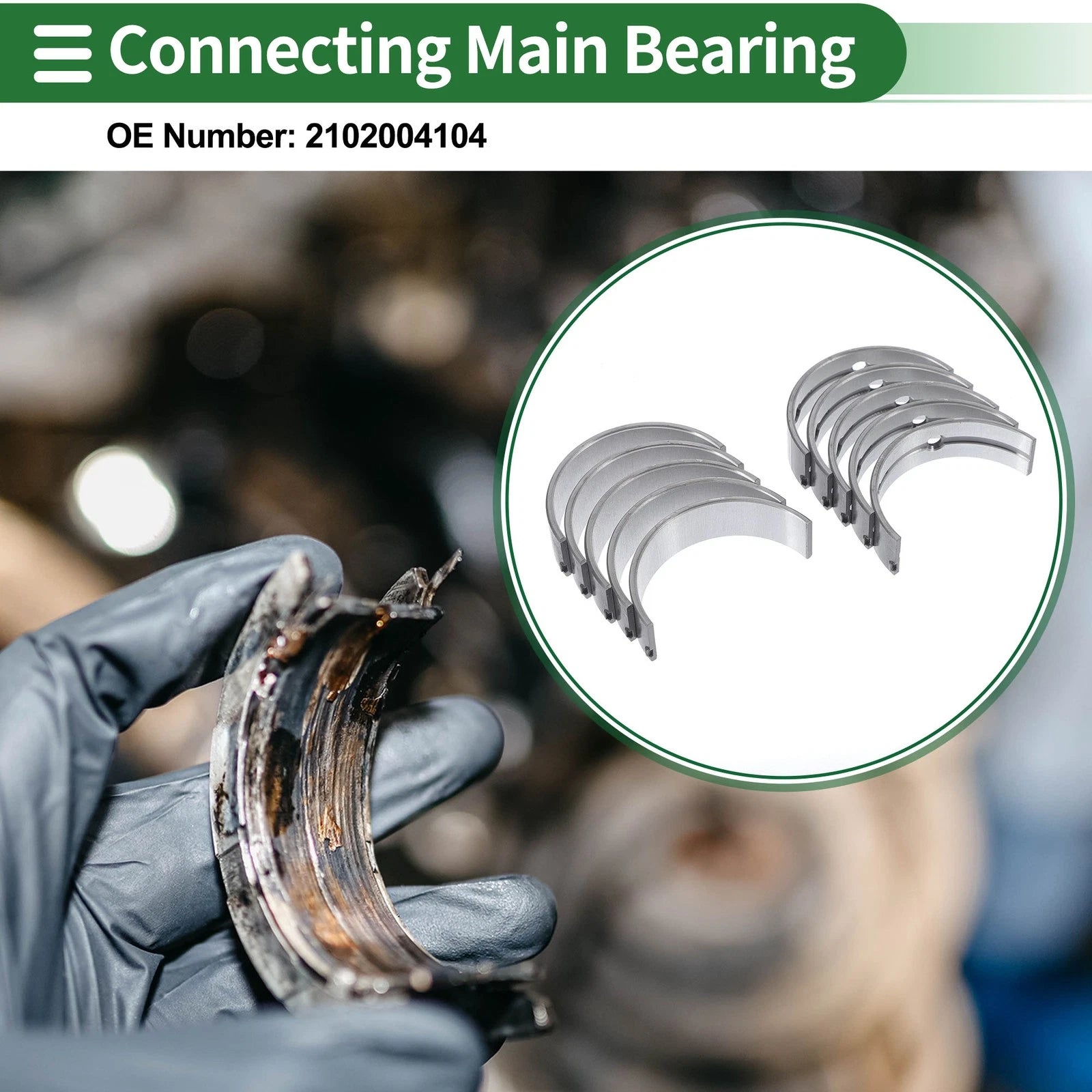 Engine Main Bearing Set Replacement for Hyundai Sonata (2020–2023)