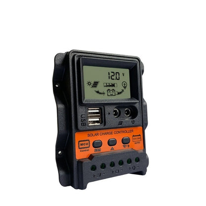 MPPT Solar Controller 12V 24V Auto 10A 20A 30A Dual USB
