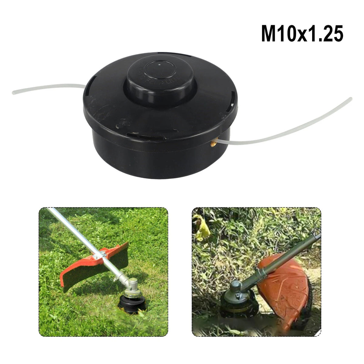 Trimmer Head for M10 X 1.25 Left Thread (Compatible with )