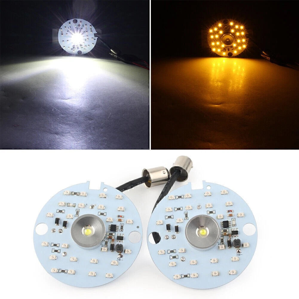 2X 1157 LED Turn Signal Light for Harley Davidson Touring