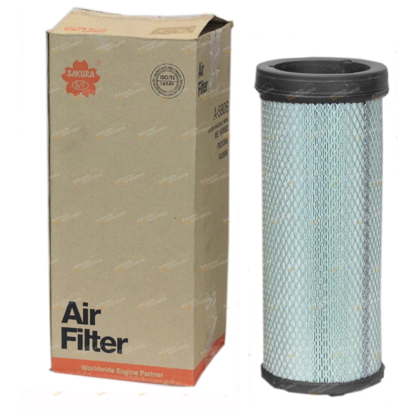 Sakura Secondary Air Filter Cleaner FA-5806, P543615 for