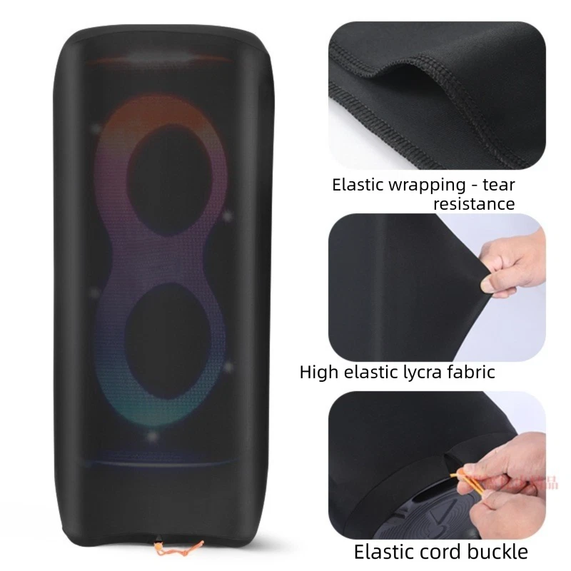 Elastic Black Speaker Dust Cover for Partybox Ultimate Speaker