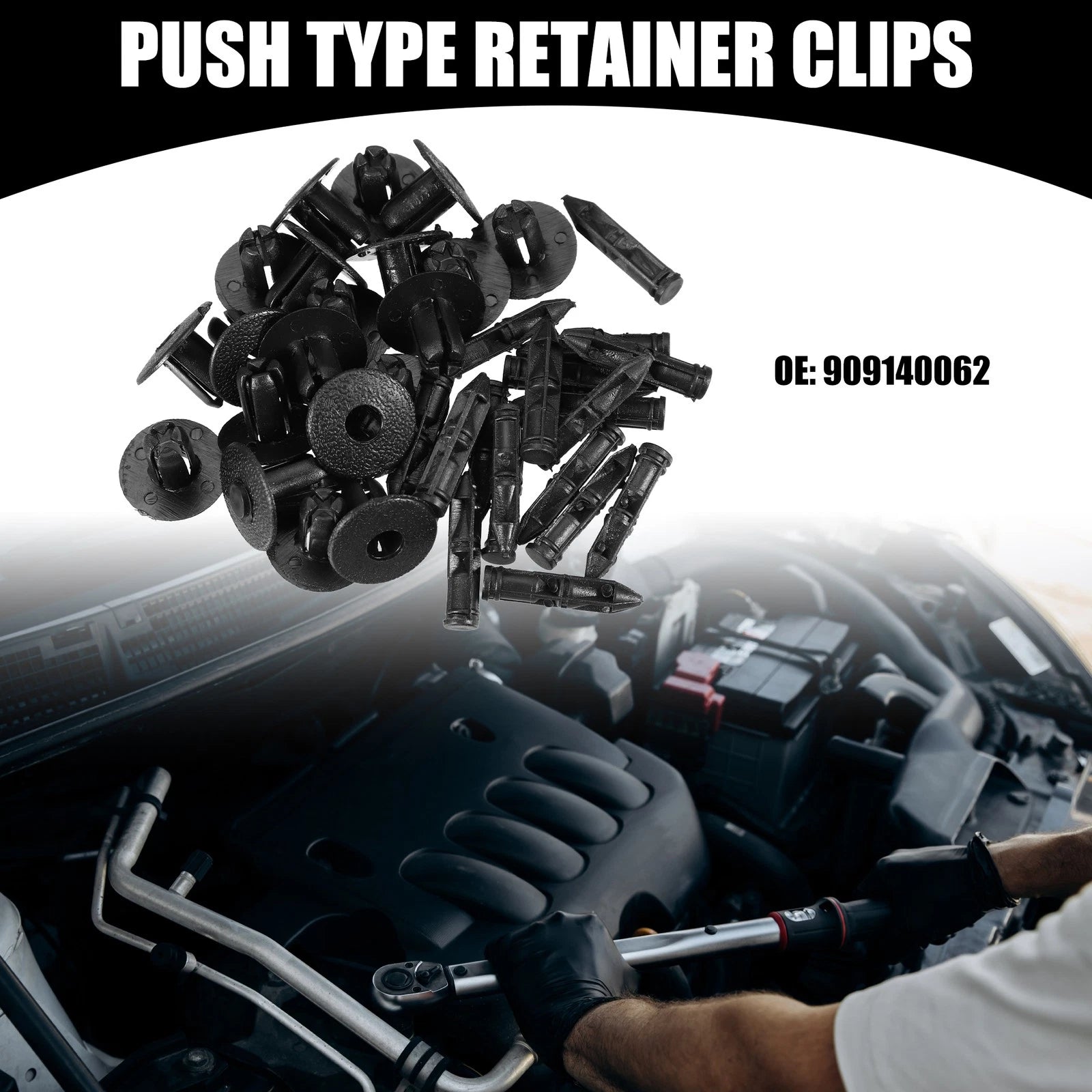 Push Retainer Clips 20 Pcs Replacement for Subaru Ascent (2019–2022)
