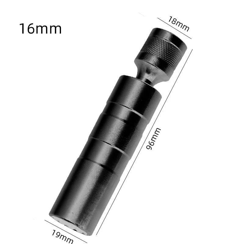 Heavy Duty 45 Steel Wrench Adaptor for 14mm 16mm Magnetic Spark Socket
