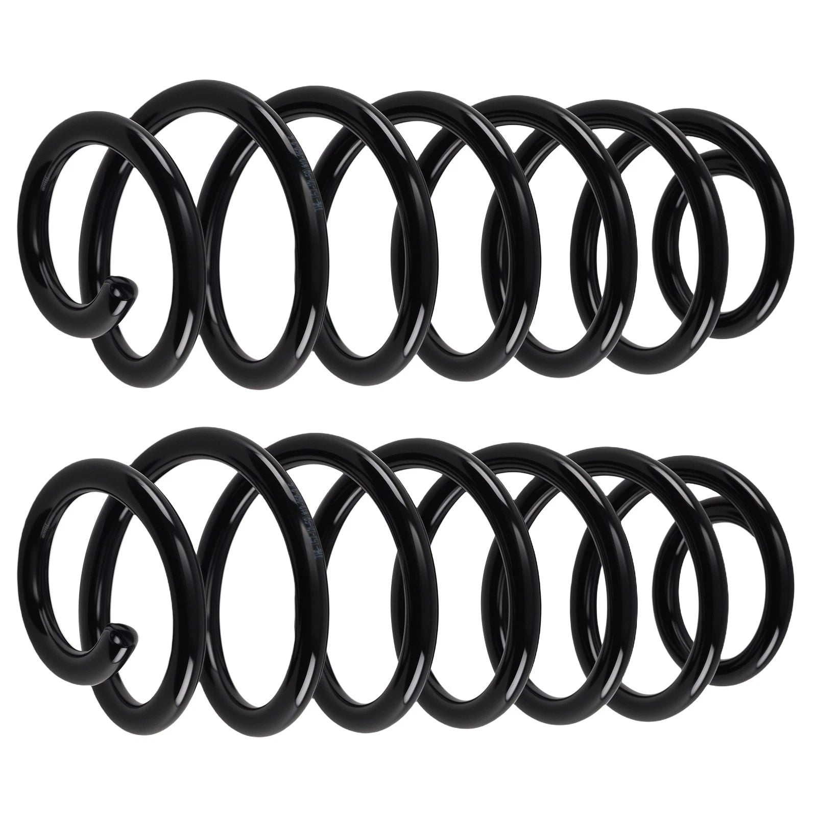 Pair Rear Left & Right Coil Spring for VW Passat (2006–2018) 3C0511115AD