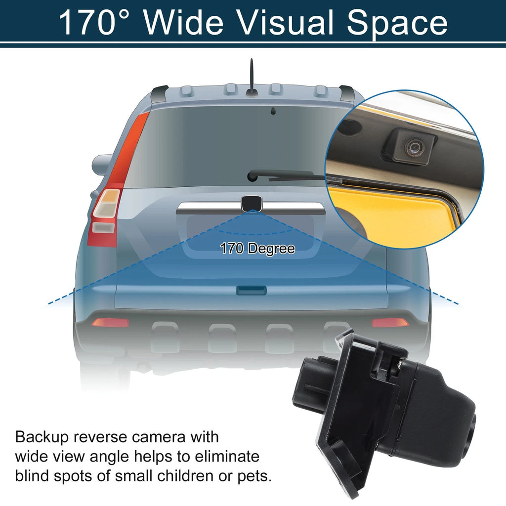 Rear View Park Assist Backup Camera Replacement for Toyota Tacoma (2009–2015)