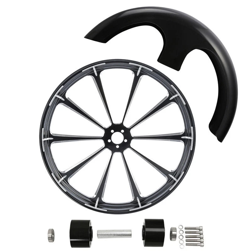 30" Front Wheel Rim Hub for Harley Road King Glide (2008–2024)