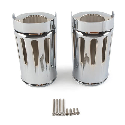Fork Boot Slider Covers for Harley Electra Street Road Glide King CVO (2014–2022)