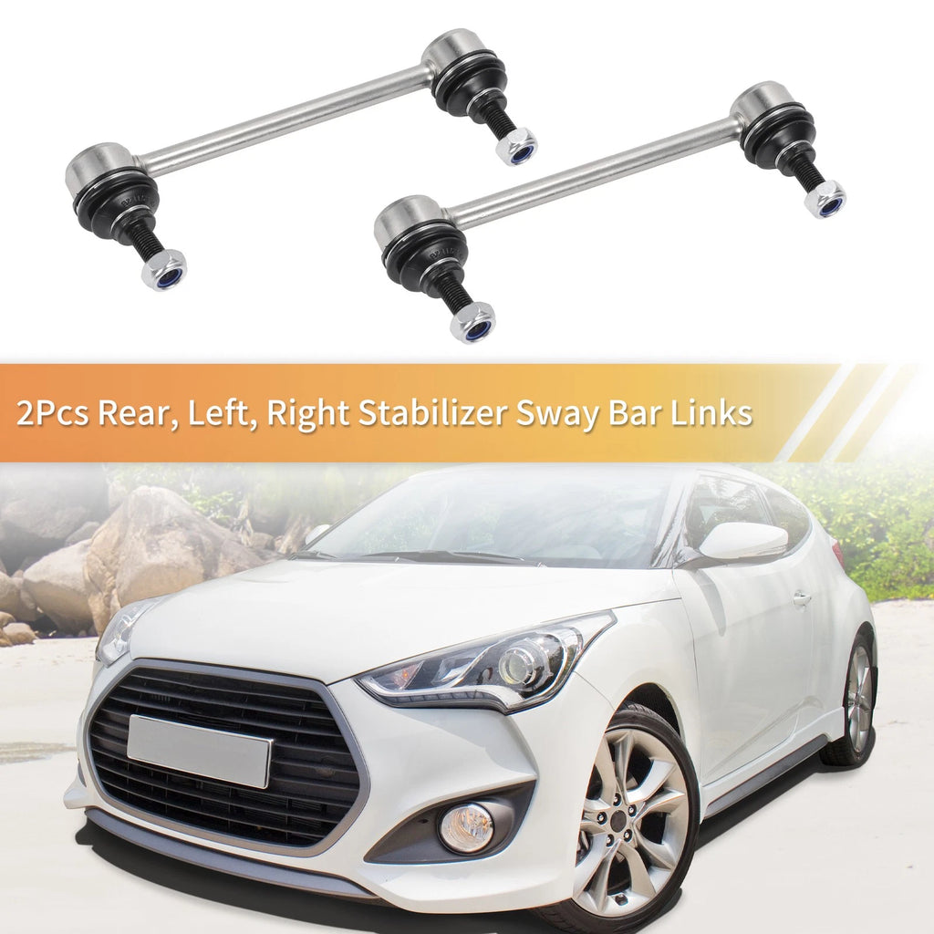 2pcs Rear Stabilizer Sway Bar Link Replacement for Hyundai Elantra (2007–2010)
