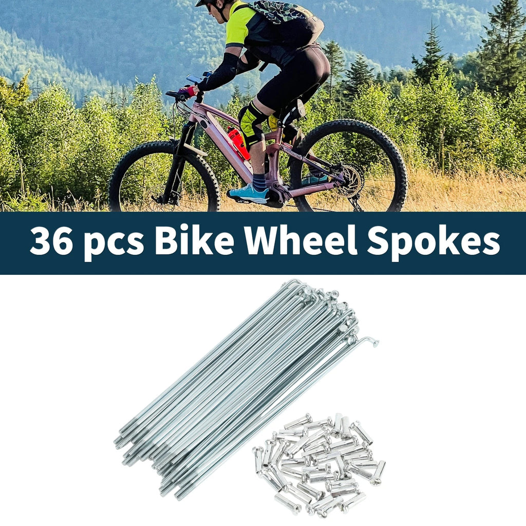Bicycle Spokes Nipple Replacement 14G 107mm for Universal Use (Any Make)