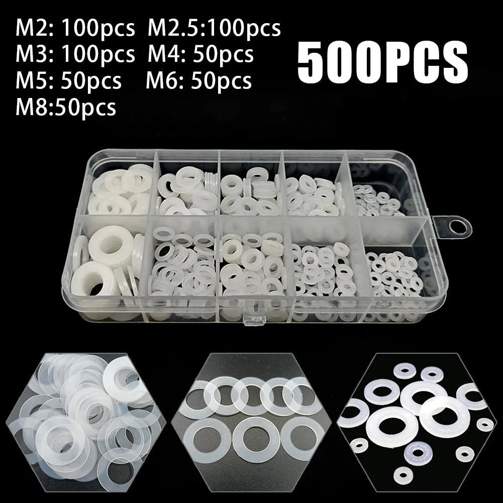 Washer Assortment Pack of 500 for Electrical Connections
